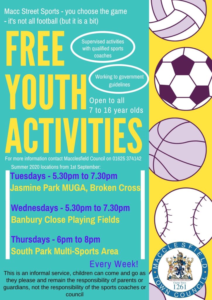 Street Sport activities - Macclesfield Town Council